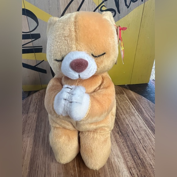 Ty Beanie Baby “Hope” praying Bear 🐻 ~ Birthday 🎉 March 23rd 1998~ - Picture 1 of 12